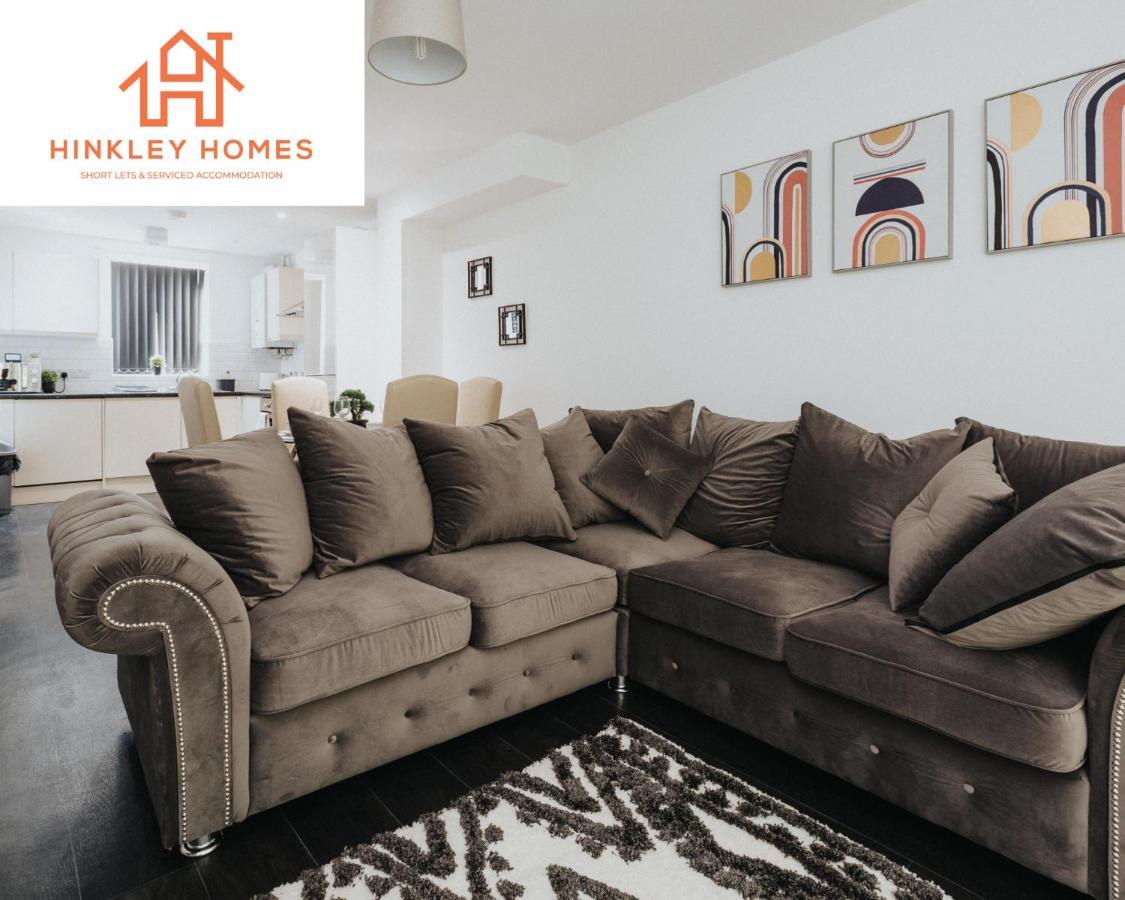 5 Beds - Free Gated Parking - Centre - By Hinkley Homes Short Lets & Serviced
