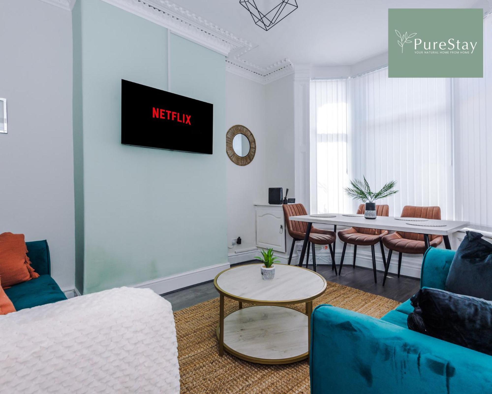 Perfect Contractor House In Liverpool With 7 Beds By Purestay - 7 Night Min Liverpool
